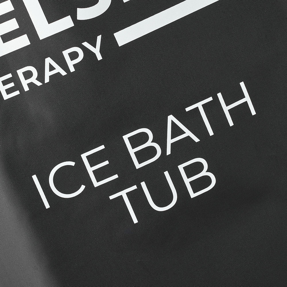 Close up image of Ice Bath Tub logo
