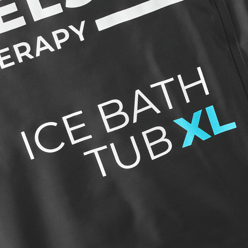 Close up image of Ice Bath Tub logo